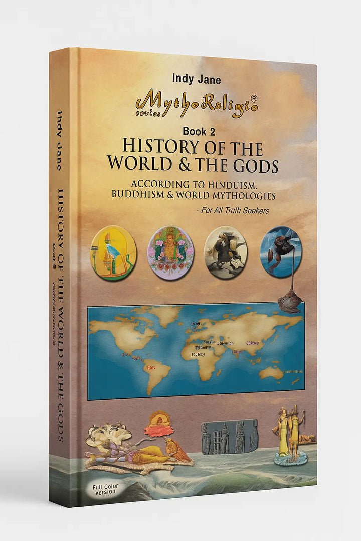 History of The World & Gods — book cover by Indy Jane